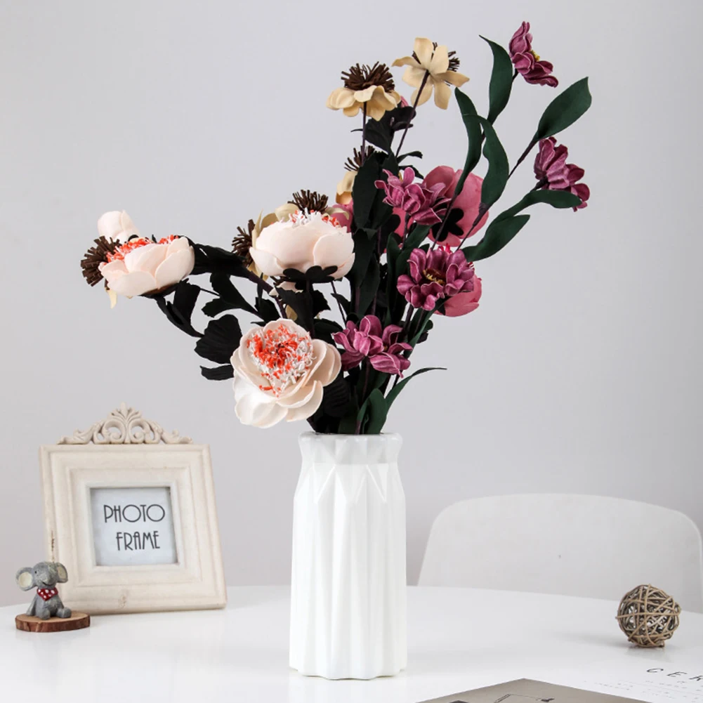Flower Vase Unbreakable Plastic Vase Flowe Arrangement Home Decoration Nordic Style Modern Home Decor Living Room Ornament
Flower Vase Unbreakable Plastic Vase Flowe Arrangement Home Decoration Nordic Style Modern Home Decor Living Room Ornament