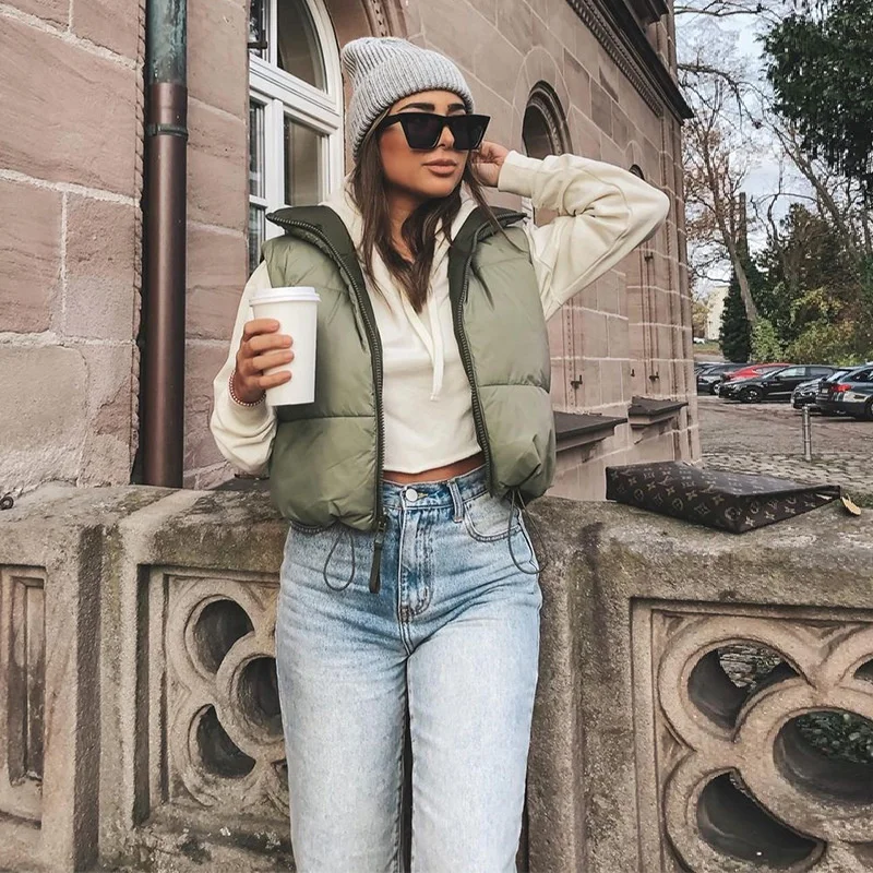 Autumn and winter 20 new cotton jacket sleeveless vest with cotton clothes both sides
Autumn and winter 20 new cotton jacket sleeveless vest with cotton clothes both sides