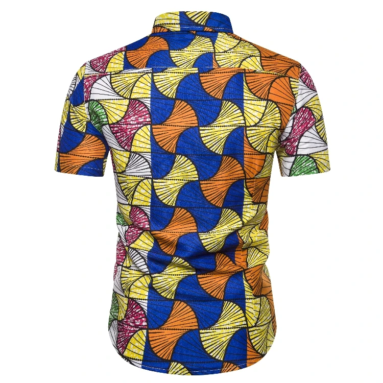 Fashion Multicolor Trend Printed Short-sleeved Lapel Slimming Leisure Short-sleeved Shirt
Fashion Multicolor Trend Printed Short-sleeved Lapel Slimming Leisure Short-sleeved Shirt