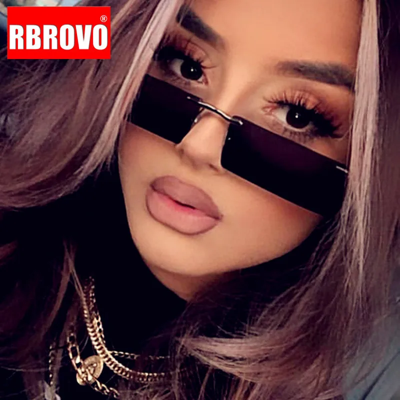 RBROVO Rimless Square Sunglasses Women 2021 Luxury Eyeglasses Women/Men Rectangle Glasses Women Vintage Gafas De Sol Hombre
RBROVO Rimless Square Sunglasses Women 2021 Luxury Eyeglasses Women/Men Rectangle Glasses Women Vintage Gafas De Sol Hombre