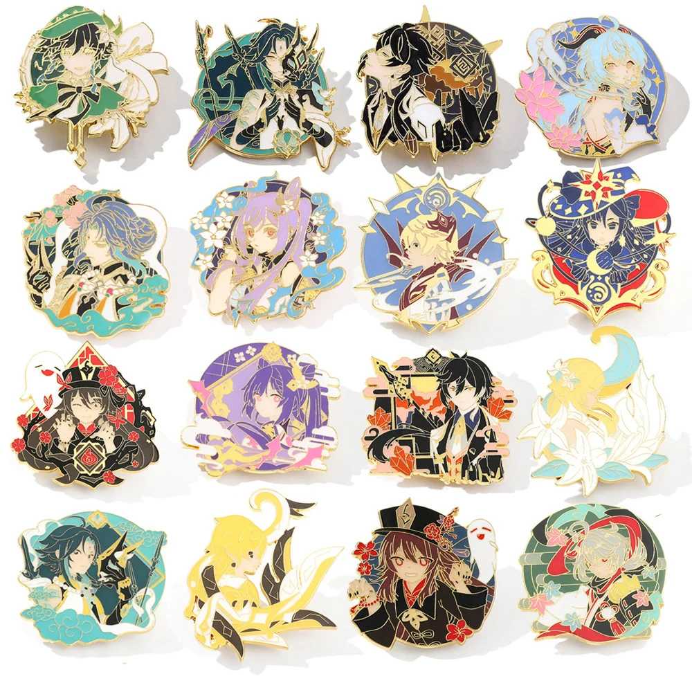 Anime Game Genshin Impact Hu Tao Ganyu Morax Zhongli Venti Cosplay Brooch Pin Badge Metal Prop Decorate Gift Christmas
Anime Game Genshin Impact Hu Tao Ganyu Morax Zhongli Venti Cosplay Brooch Pin Badge Metal Prop Decorate Gift Christmas