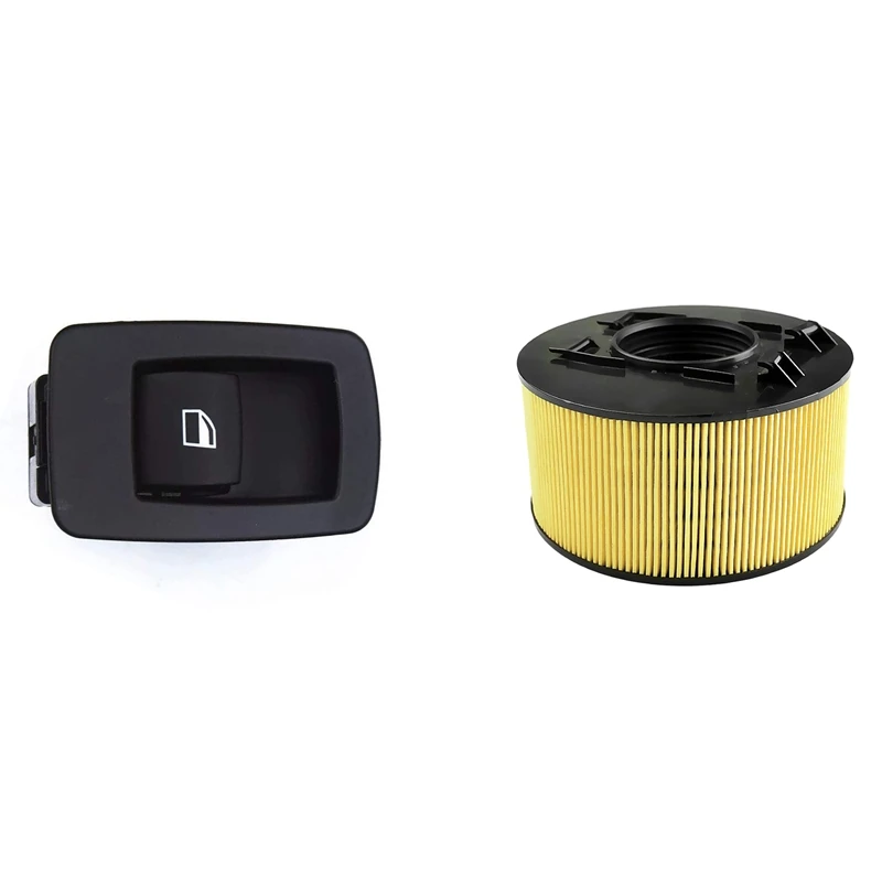 2 Pcs Car Accessories: 1 Pcs Car Glass Lifter Single Switch Power Window Control Switch & 1 Pcs Air Filter
2 Pcs Car Accessories: 1 Pcs Car Glass Lifter Single Switch Power Window Control Switch & 1 Pcs Air Filter