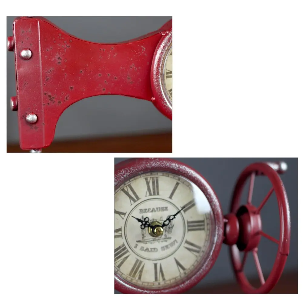 Countertop Table Clock Retro Sewing Machine Iron Seat Clock Decoration Clock Study Bedroom Decoration Clock for Home Offices
Countertop Table Clock Retro Sewing Machine Iron Seat Clock Decoration Clock Study Bedroom Decoration Clock for Home Offices