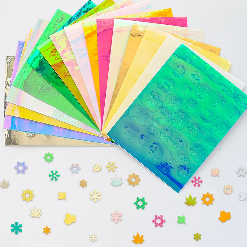 16pcs/set Multi-Patterns Nail Hollow Stickers Holographic Maple/Snowflakes/Flower Decoration Stencil DIY Manicure Holo Decals#1
16pcs/set Multi-Patterns Nail Hollow Stickers Holographic Maple/Snowflakes/Flower Decoration Stencil DIY Manicure Holo Decals#1