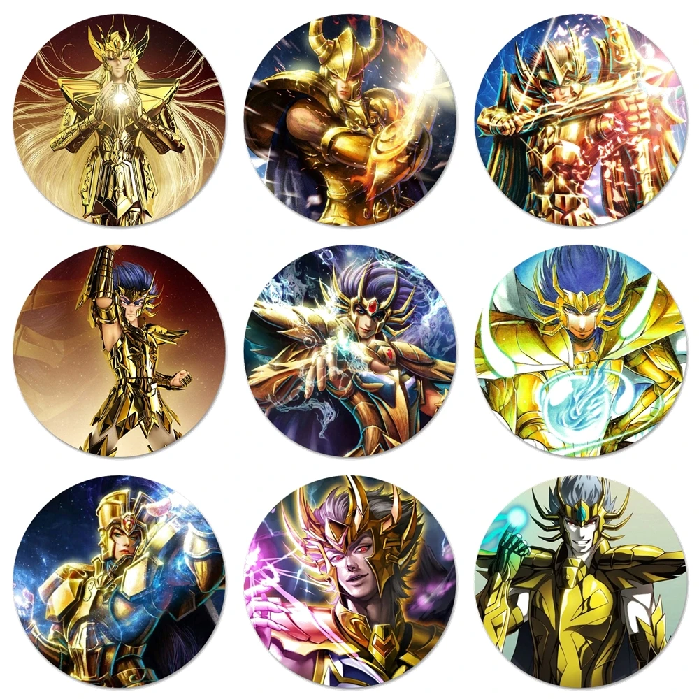 Saint Seiya Anime Icons Pins Badge Decoration Brooches Metal Badges For Clothes Backpack Decoration 58mm
Saint Seiya Anime Icons Pins Badge Decoration Brooches Metal Badges For Clothes Backpack Decoration 58mm