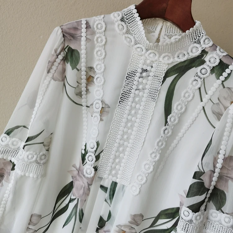 2021 New Spring Romantic Floral Print Applique Midi Dress Size 0-5 
2021 New Spring Romantic Floral Print Applique Midi Dress Size 0-5