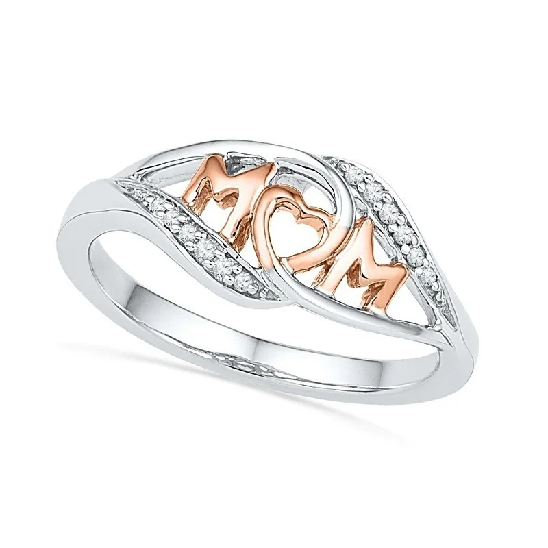 Milangirl MOM Love Heart Ring Mother's Day Women Jewelry Plated Rings Size 5 6 7 8 9 10 11
Milangirl MOM Love Heart Ring Mother's Day Women Jewelry Plated Rings Size 5 6 7 8 9 10 11