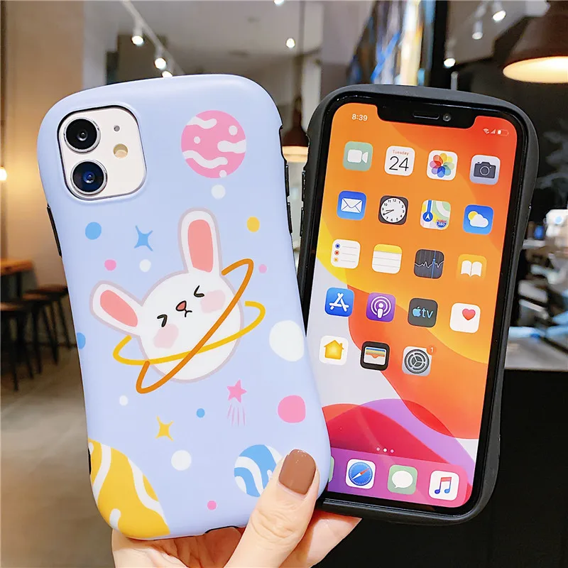 IMD Cartoon Silicone soft Phone Case For iPhone 11 Pro Max XS Max XR X 6 6s 7 8 Plus cute small waist protective Back cover
IMD Cartoon Silicone soft Phone Case For iPhone 11 Pro Max XS Max XR X 6 6s 7 8 Plus cute small waist protective Back cover