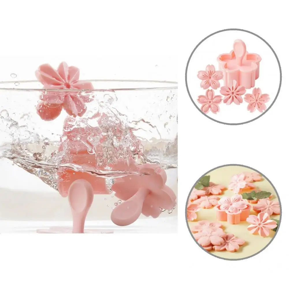 Practical Cookie Mold Easy to Clean Non-stick Three Dimensional Cherry Blossom Mold Fondant Mold Fondant Mold 1 Set
Practical Cookie Mold Easy to Clean Non-stick Three Dimensional Cherry Blossom Mold Fondant Mold Fondant Mold 1 Set