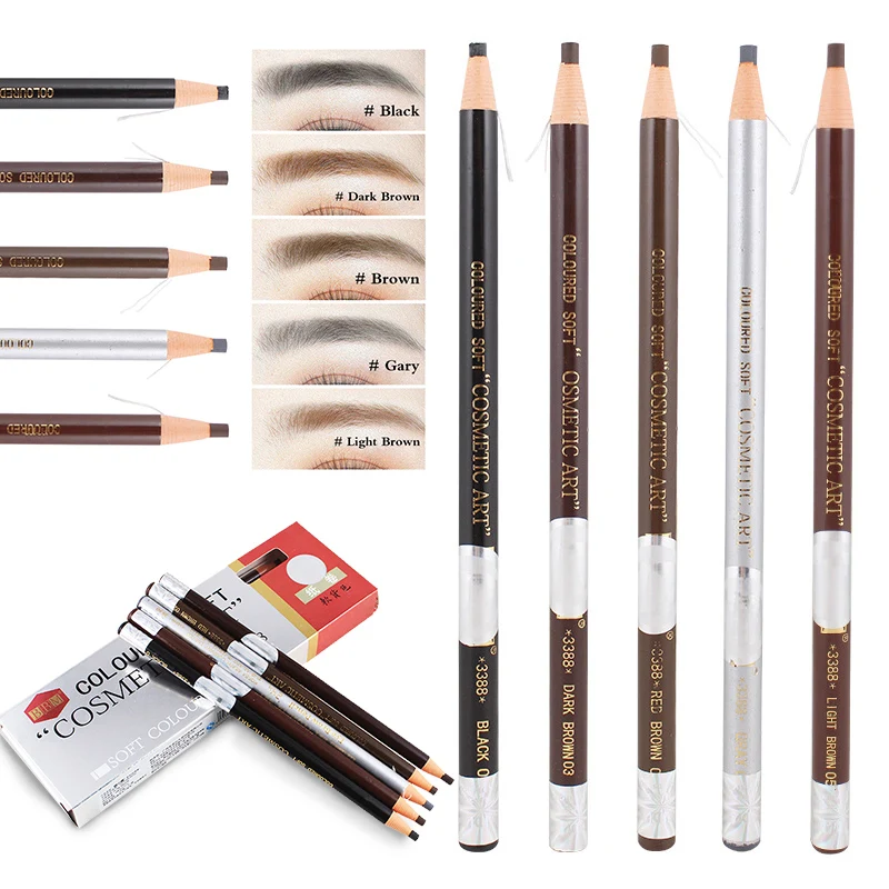 Microblading Eyebrow Pencil Waterproof Shadows Cosmetics For Makeup Tint Microblading Pen Eye Brow Natural Beauty Tool 5 color
Microblading Eyebrow Pencil Waterproof Shadows Cosmetics For Makeup Tint Microblading Pen Eye Brow Natural Beauty Tool 5 color