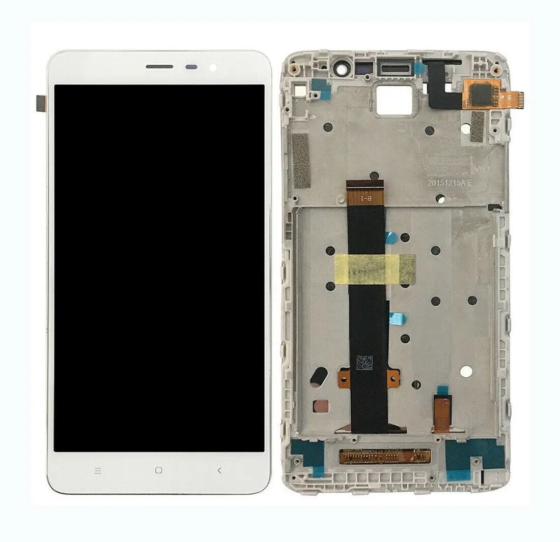For Xiaomi Redmi Note 3 Note3 LCD Display Screen Panel Monitor Module Touch Screen Digitizer Glass Sensor Assembly with Frame 
For Xiaomi Redmi Note 3 Note3 LCD Display Screen Panel Monitor Module Touch Screen Digitizer Glass Sensor Assembly with Frame