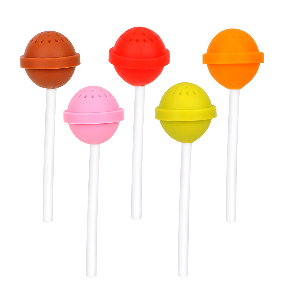 Silicone Tea Infuser Lollipop Shape Filter Creative Empty Tea Bag Tea Accessories Teaware Tea Strainer Kitchen Tools
Silicone Tea Infuser Lollipop Shape Filter Creative Empty Tea Bag Tea Accessories Teaware Tea Strainer Kitchen Tools