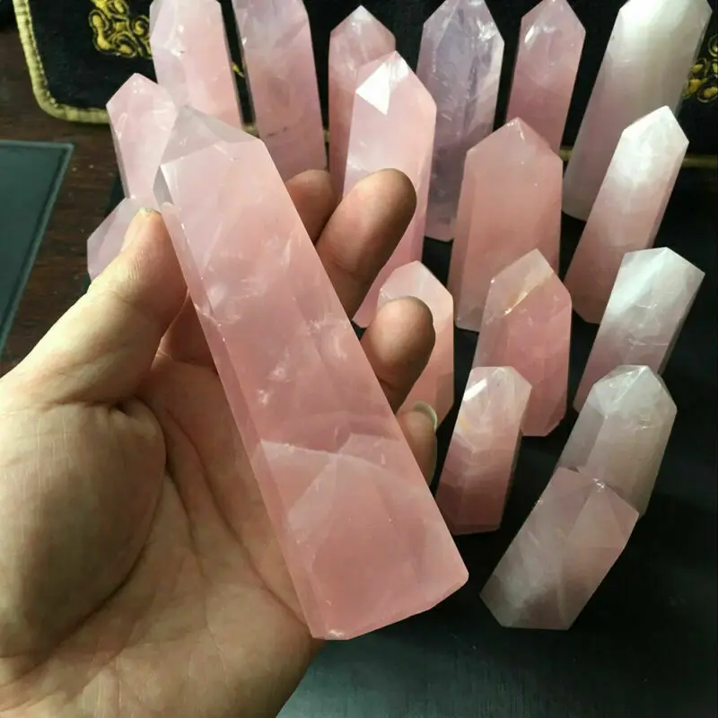 40-50mm New Natural Rock Pink Rose Quartz Crystal Point Healing Mineral Rock Stone Random Delivery Nature Color Size
40-50mm New Natural Rock Pink Rose Quartz Crystal Point Healing Mineral Rock Stone Random Delivery Nature Color Size