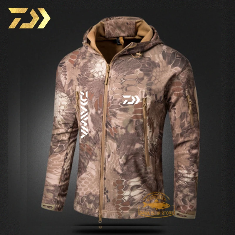 2020 DAIWA Men's Waterproof Fishing Jacket Outdoor Mountaineering Warm Breathable Wear-resistant Windproof Camouflage Jacket
2020 DAIWA Men's Waterproof Fishing Jacket Outdoor Mountaineering Warm Breathable Wear-resistant Windproof Camouflage Jacket