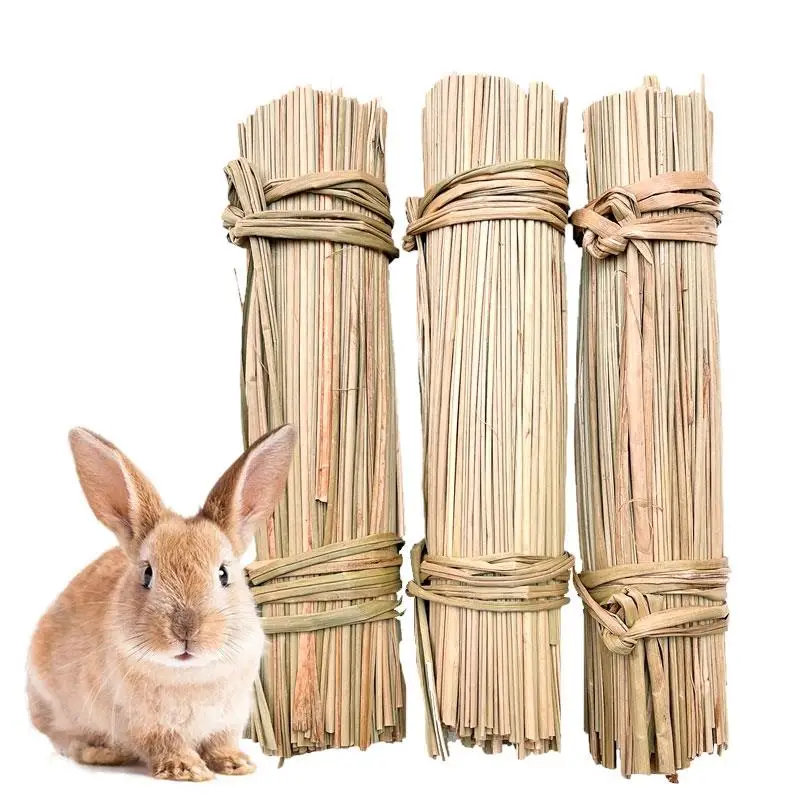 

3 рулона кролика жевать палочки трава кролик сено палочки для животных зубы шлифовальный стержень для домашних животных моляр игрушка для шиншиллы морские свинки хомяк