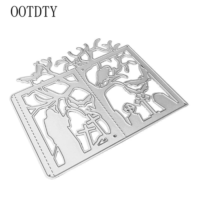 Halloween Tree Metal Cutting Dies Stencil DIY Scrapbooking Album Stamp Paper Card Embossing Crafts Decor
Halloween Tree Metal Cutting Dies Stencil DIY Scrapbooking Album Stamp Paper Card Embossing Crafts Decor