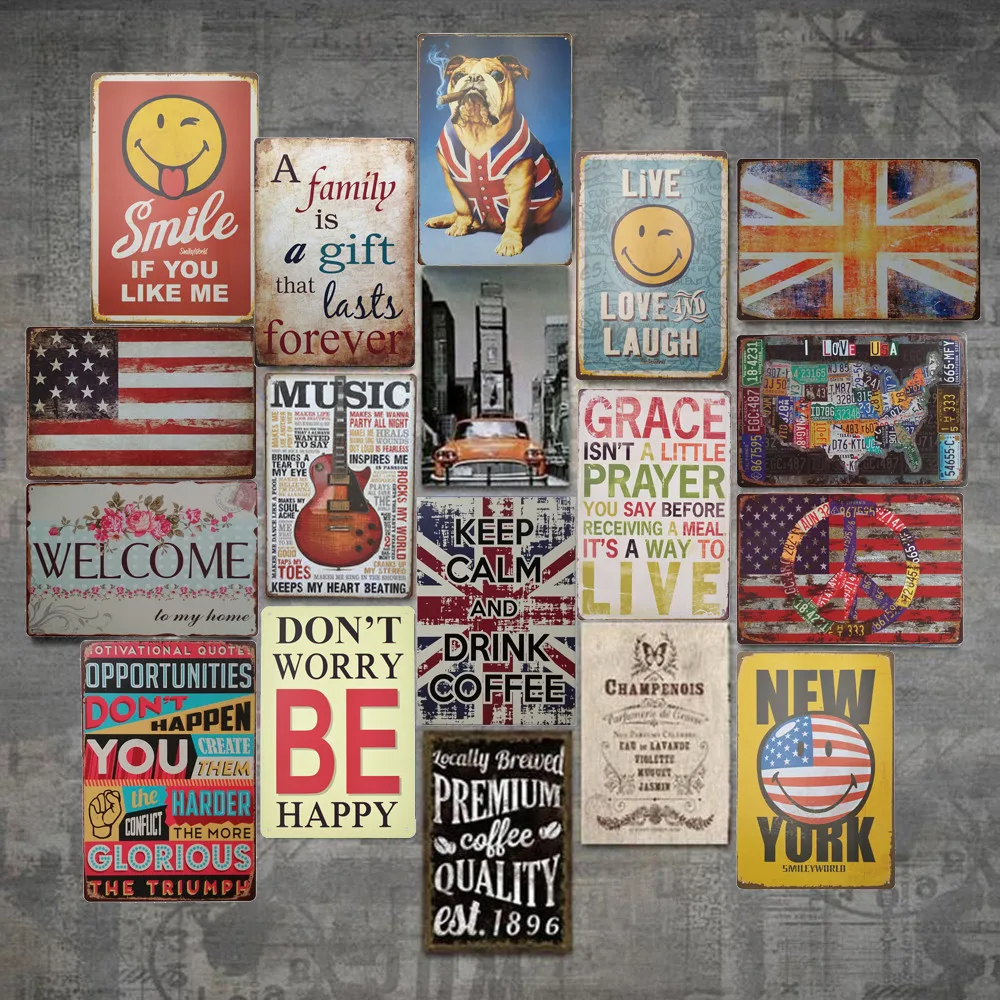 Beer Vintage Retro Style Metal Tin Sign Poster Plaque Bar Club Cafe Home Wall Decor Art Sign Poster Decoration Iron Paintings
Beer Vintage Retro Style Metal Tin Sign Poster Plaque Bar Club Cafe Home Wall Decor Art Sign Poster Decoration Iron Paintings