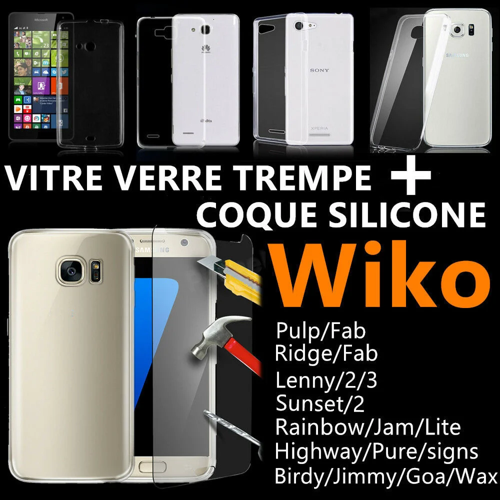 K-Lot Coque Etui Housse Gel Tpu Wiko Au Choice + Защитная пленка стекло закаленное стекло
K-Lot Coque Etui Housse Gel Tpu Wiko Au Choice + Защитная пленка стекло закаленное стекло