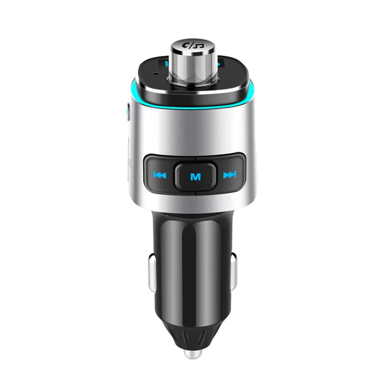 Bc42 Car Fm Transmitter Wireless Car Kit Music Player 12V Aux Modulator with Quick Charge Dual USB Port 
Bc42 Car Fm Transmitter Wireless Car Kit Music Player 12V Aux Modulator with Quick Charge Dual USB Port