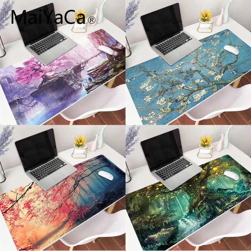MaiYaCa Landscape Tree Keyboard Gamer Gaming Mouse pads Gaming Accessories Mousepad Mouse Mat Desk Keyboard xxl Mouse Pad Game
MaiYaCa Landscape Tree Keyboard Gamer Gaming Mouse pads Gaming Accessories Mousepad Mouse Mat Desk Keyboard xxl Mouse Pad Game