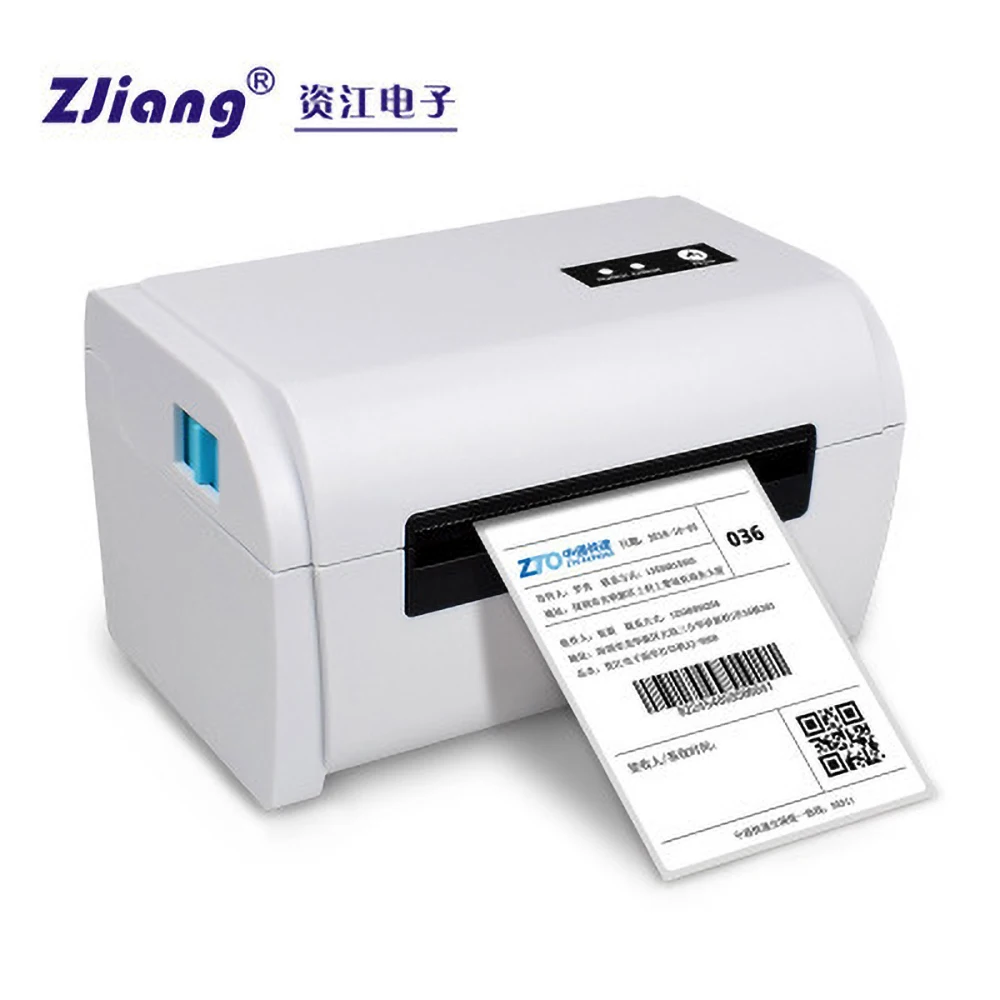 

4 Inch Thermal Barcode Shipping Label USB Printer Sticker Line Printing Machine High Speed 160mm/s Compatible With Shopify 4x6