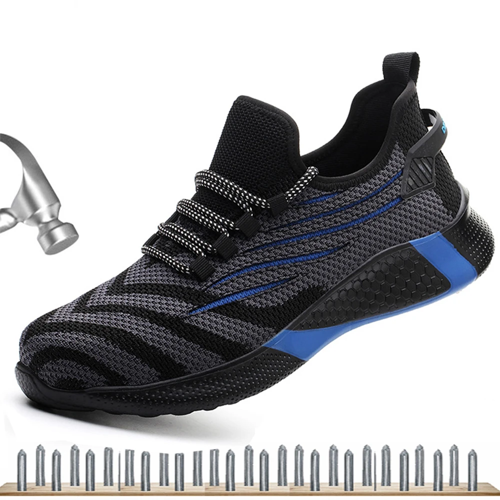 2020 Men Safety Shoes Steel Toe Cap Anti-smashing Anti-piercing Men Work Safety Shoes Fashion Lightweight Black Sport Work Shoes
2020 Men Safety Shoes Steel Toe Cap Anti-smashing Anti-piercing Men Work Safety Shoes Fashion Lightweight Black Sport Work Shoes