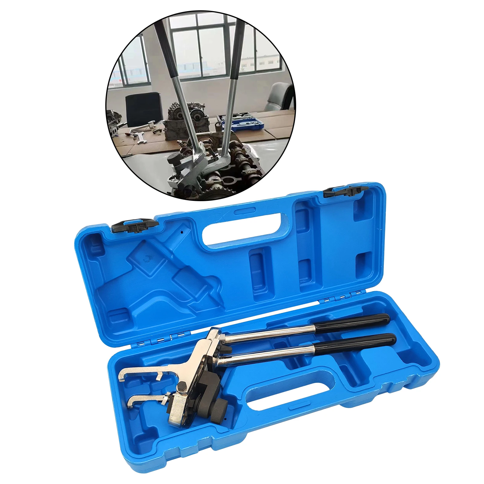 Valve Pressure Spring Removal and Install Tool Valve Torsion Spring for N13 N20 N26 N51 N54
Valve Pressure Spring Removal and Install Tool Valve Torsion Spring for N13 N20 N26 N51 N54