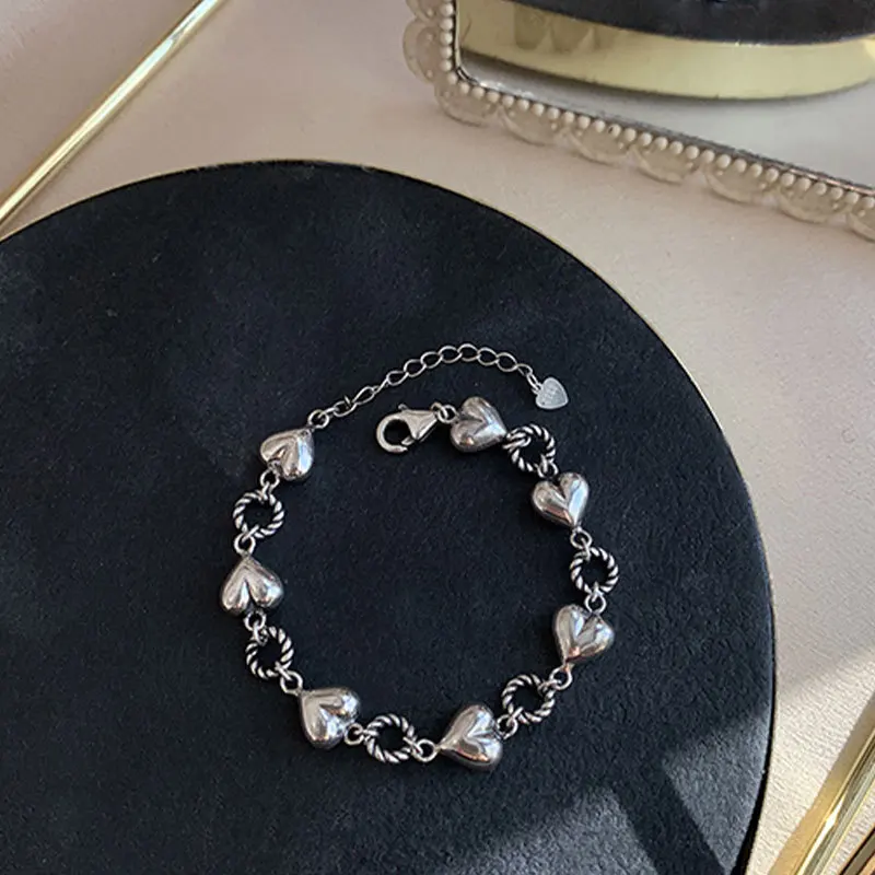 Dosdos 2021 simple love bracelets do old hip-hop cold wind bracelets Japan and Korea geometric shape bracelet couple bracelet
Dosdos 2021 simple love bracelets do old hip-hop cold wind bracelets Japan and Korea geometric shape bracelet couple bracelet