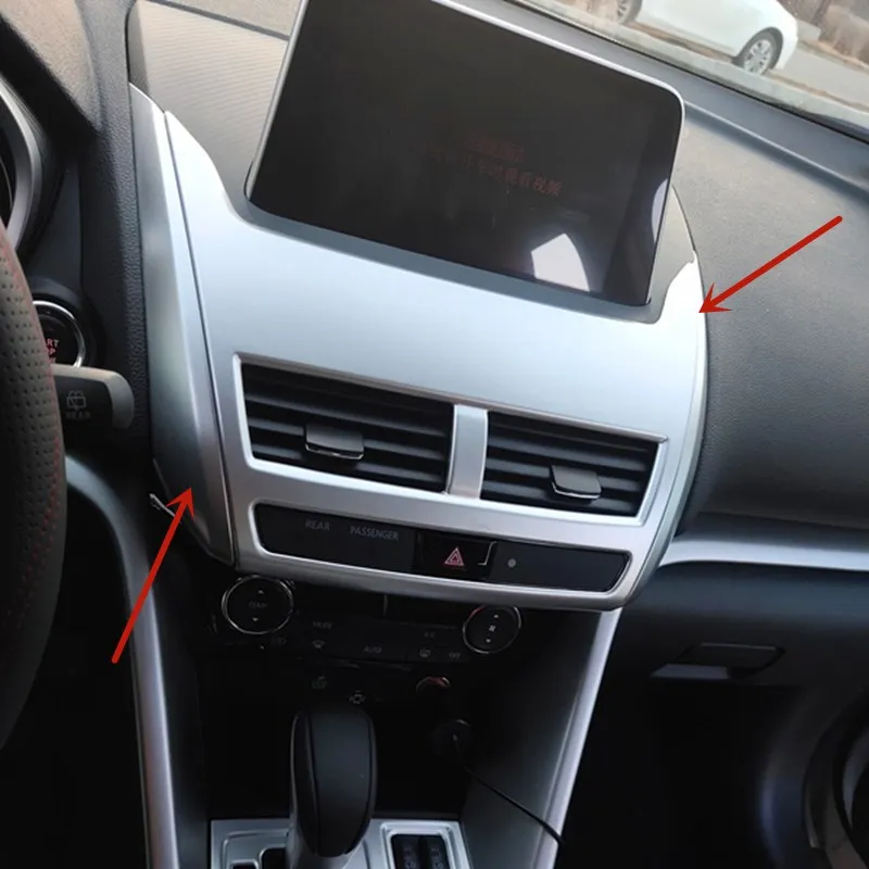 For Mitsubishi Eclipse Cross 2018-2019 In the control Navigation decoration frame Air conditioner air outlet panel car styling
For Mitsubishi Eclipse Cross 2018-2019 In the control Navigation decoration frame Air conditioner air outlet panel car styling