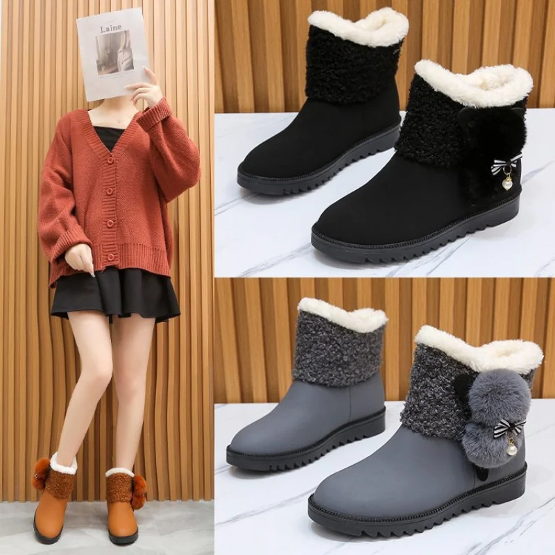 Women Winter Boots Furry Shoes 2022 New Woman Snow Boots Keep Warm Botas Mujer Casual Women's Shoes Slip on Plush Ankle Booties
Women Winter Boots Furry Shoes 2022 New Woman Snow Boots Keep Warm Botas Mujer Casual Women's Shoes Slip on Plush Ankle Booties