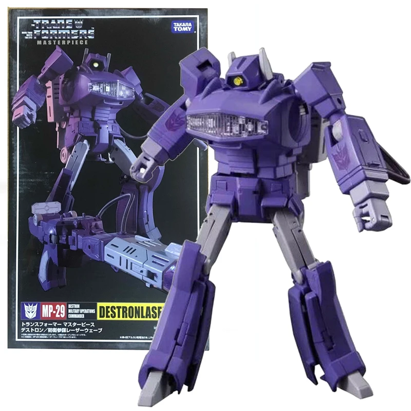Transformation Masterpiece Shockwave MP-29 MP29 G1 Destron Laserwave Model Action Figure Toy Model Gift
Transformation Masterpiece Shockwave MP-29 MP29 G1 Destron Laserwave Model Action Figure Toy Model Gift