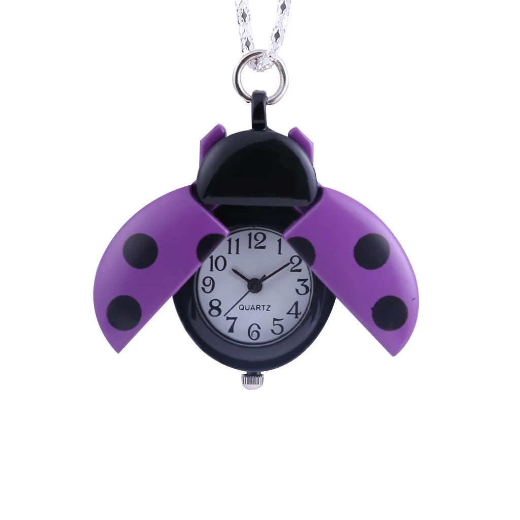 Pocket Watch Novelty fashion Style European and American Jewelry Small Seven-Star Ladybug Pocket Watches Necklace Clock
Pocket Watch Novelty fashion Style European and American Jewelry Small Seven-Star Ladybug Pocket Watches Necklace Clock