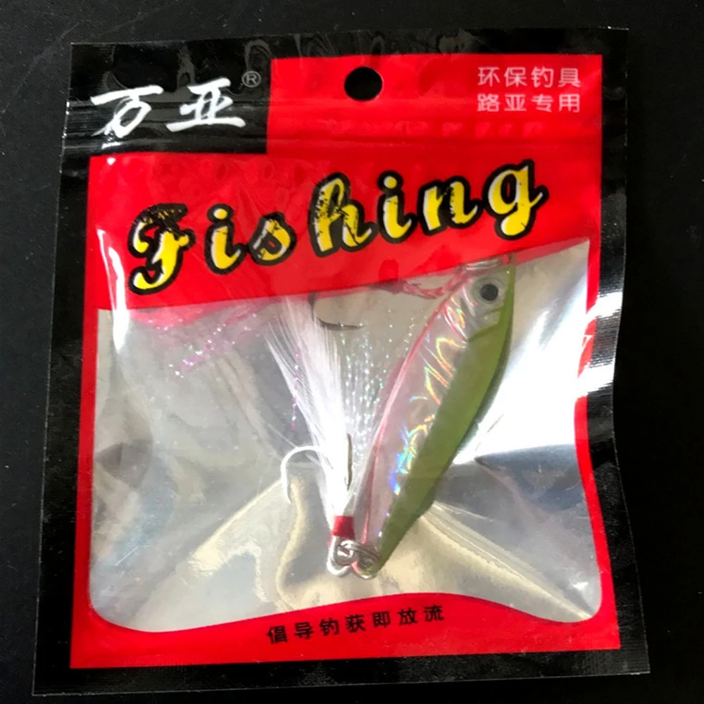 1pcs Luminous Fishing Lure Jigging Metal Jig Slow Jig Bait 20g 30g 60g for Trolling Fishing Drag Lead Jig for Fishing Tool
1pcs Luminous Fishing Lure Jigging Metal Jig Slow Jig Bait 20g 30g 60g for Trolling Fishing Drag Lead Jig for Fishing Tool