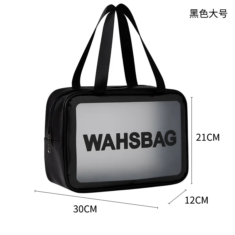 PU Leather Women Cosmetic Bag Portable Make Up Beauty Cases Large-Capacity Transparent Female Zipper Toiletries Organizer Pouch
PU Leather Women Cosmetic Bag Portable Make Up Beauty Cases Large-Capacity Transparent Female Zipper Toiletries Organizer Pouch