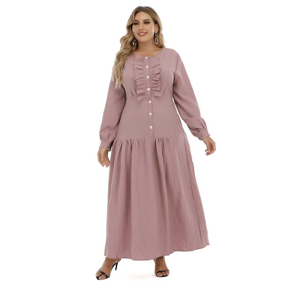 Ramadan Abaya Dubai Kaftan Women Muslim Ruffles Long Sleeve Maxi Dress Caftan Turkey Robe Arabic Gown Islamic Clothing
Ramadan Abaya Dubai Kaftan Women Muslim Ruffles Long Sleeve Maxi Dress Caftan Turkey Robe Arabic Gown Islamic Clothing