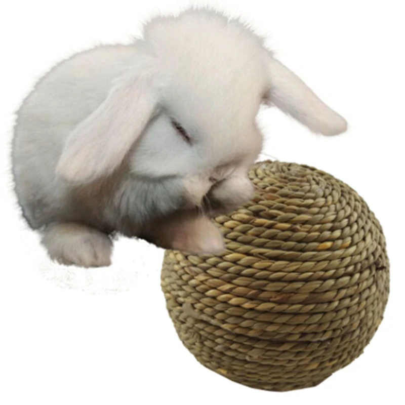 6/9 Cm Pet Chew Toy Natural Grass Ball For Rabbit Hamster Guinea Pig For Tooth Cleaning Pet Supplies
6/9 Cm Pet Chew Toy Natural Grass Ball For Rabbit Hamster Guinea Pig For Tooth Cleaning Pet Supplies