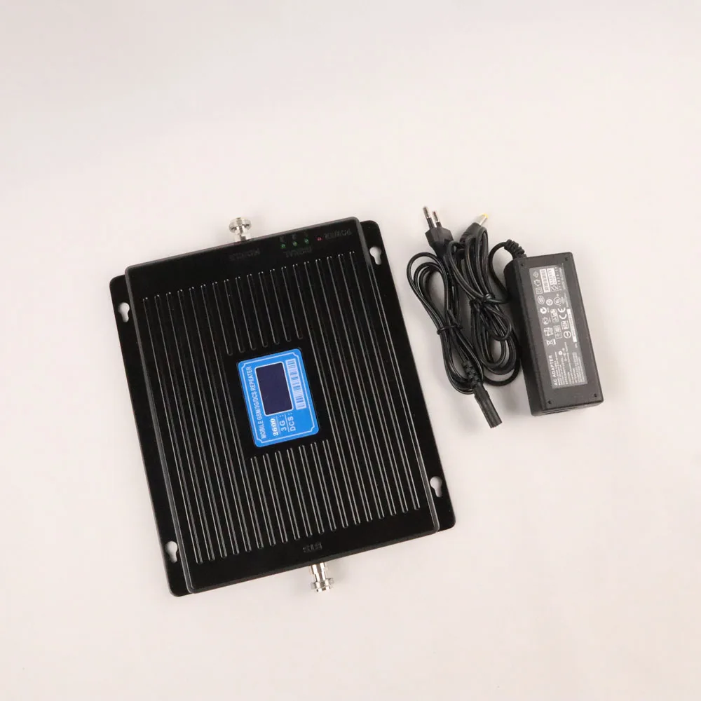 ZQTMAX 2G 3G 4G Repeater Tri Band Mobile Signal booster 75dB 1800 2100 2600 UMTS LTE Cellular amplifier
ZQTMAX 2G 3G 4G Repeater Tri Band Mobile Signal booster 75dB 1800 2100 2600 UMTS LTE Cellular amplifier