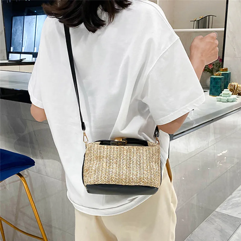 Fashion Women Bags Straw Shoulder Bags For Women 2020 Design Luxury Hand Bag Female Beach Travel Crossbody Bag
Fashion Women Bags Straw Shoulder Bags For Women 2020 Design Luxury Hand Bag Female Beach Travel Crossbody Bag