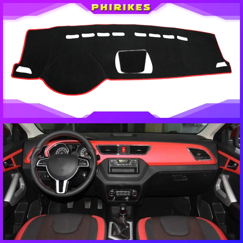For JAC REFINE S2 2015 2016 2017 2018 Dashboard Cover Sun Shade Non-slip Dash Mat Pad Carpet Car Stickers Interior Accessories
For JAC REFINE S2 2015 2016 2017 2018 Dashboard Cover Sun Shade Non-slip Dash Mat Pad Carpet Car Stickers Interior Accessories