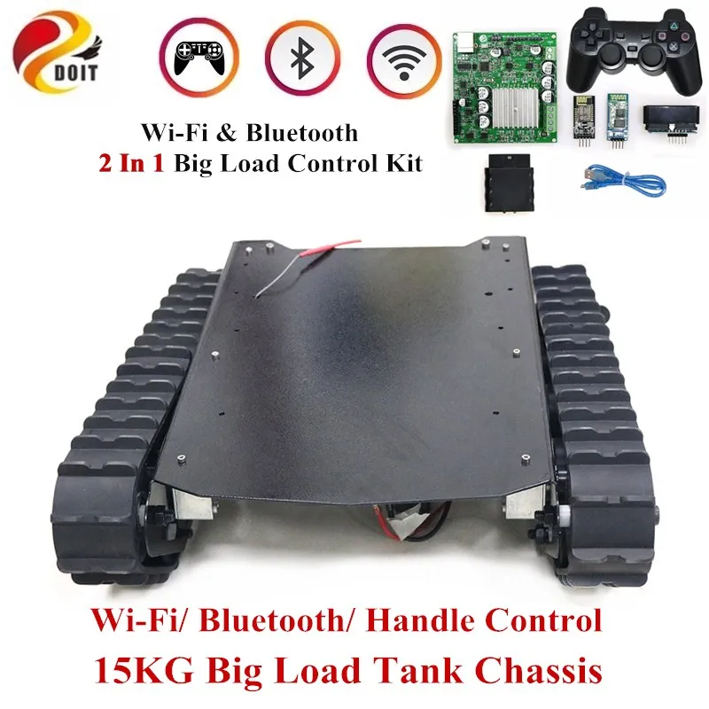 Управление с помощью Wi-Fi/Bluetooth/ручки 2 в 1, плата управления с большой нагрузкой, T007, резиновые гусеницы для роботов, 24 В, мотор с высоким крутящим моментом для самостоятельной сборки
Управление с помощью Wi-Fi/Bluetooth/ручки 2 в 1, плата управления с большой нагрузкой, T007, резиновые гусеницы для роботов, 24 В, мотор с высоким крутящим моментом для самостоятельной сборки