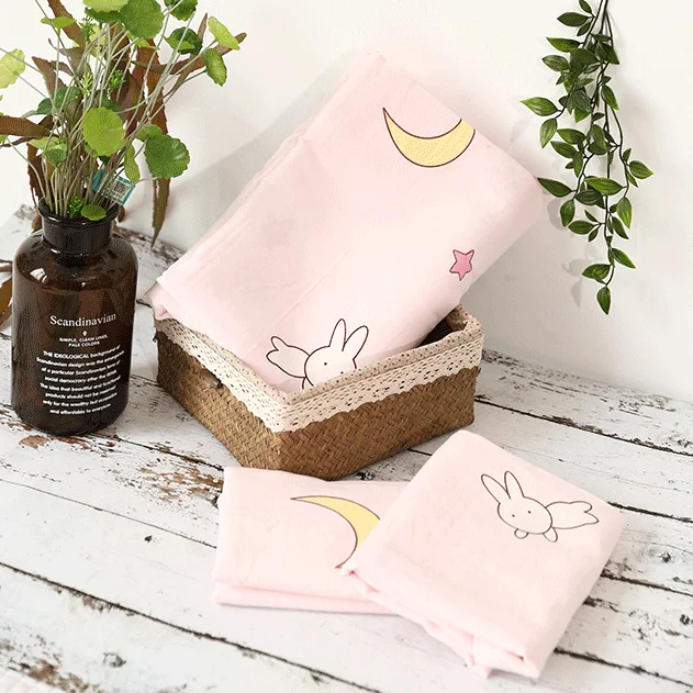 Anime pink Moon cute girl Printed Cartoon Bedding Set Duvet Cover Bed Sheet Pillowcase Girls Kids Pink Cute Bedroom Decor
Anime pink Moon cute girl Printed Cartoon Bedding Set Duvet Cover Bed Sheet Pillowcase Girls Kids Pink Cute Bedroom Decor