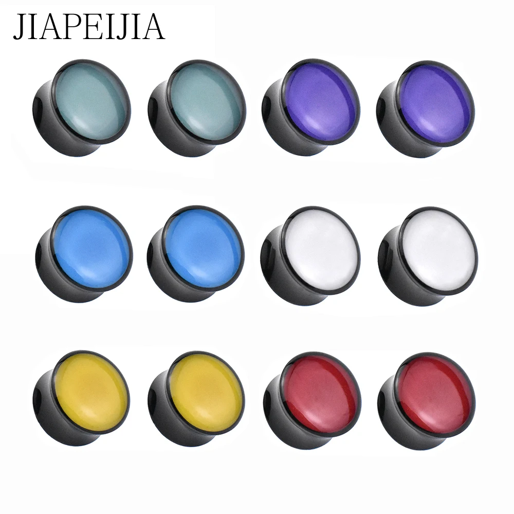Pure Color Ear Gauges Tunnels and Plug Black Acrylic Ear Expander Studs Stretching Body Piercing Jewelry 6-30mm
Pure Color Ear Gauges Tunnels and Plug Black Acrylic Ear Expander Studs Stretching Body Piercing Jewelry 6-30mm
