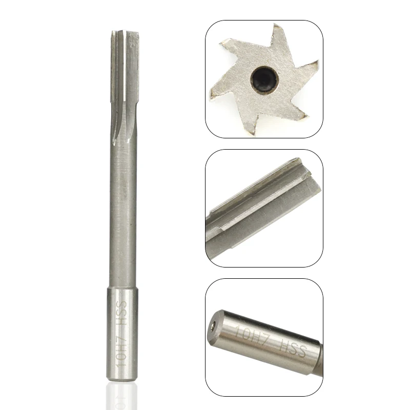 1pc H7 Chucking Reamer High Speed Steel Sraight Shank Reamer 2mm/3mm/4mm/5mm/6mm/7mm/8mm/9mm/10mm/11mm/12mm Machine Reamer
1pc H7 Chucking Reamer High Speed Steel Sraight Shank Reamer 2mm/3mm/4mm/5mm/6mm/7mm/8mm/9mm/10mm/11mm/12mm Machine Reamer