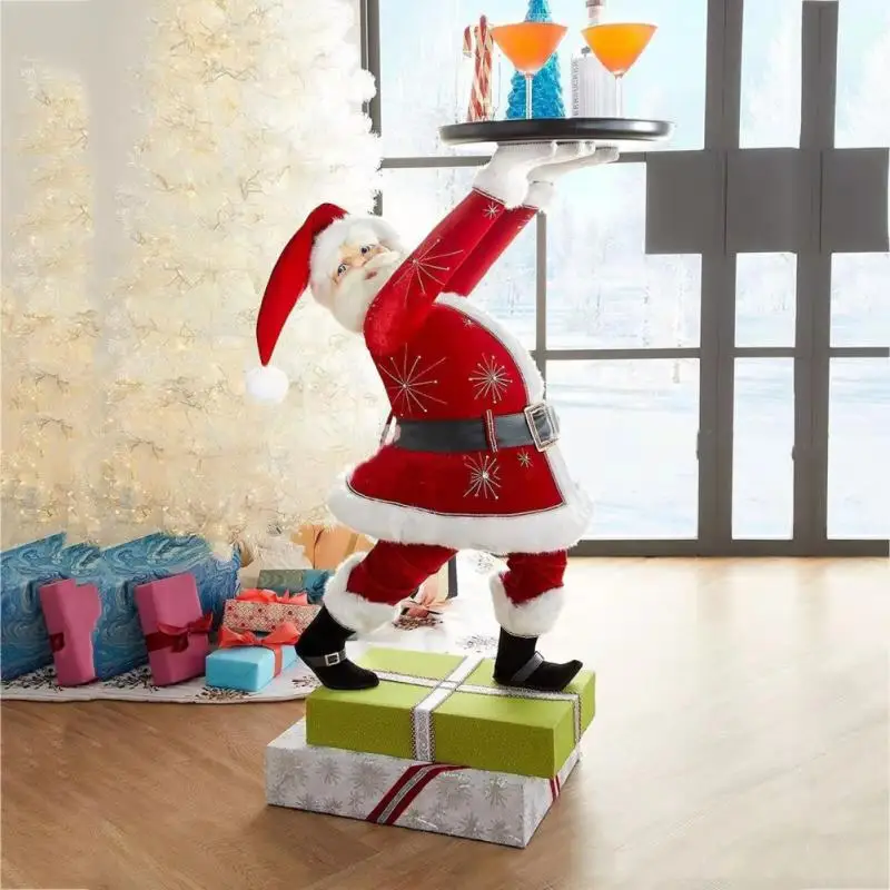 Santa Snack Tray Transparent Top Tray Resin Decoration Sculpture Interior Christmas Decorations Vina Danaville Direct Sales
Santa Snack Tray Transparent Top Tray Resin Decoration Sculpture Interior Christmas Decorations Vina Danaville Direct Sales