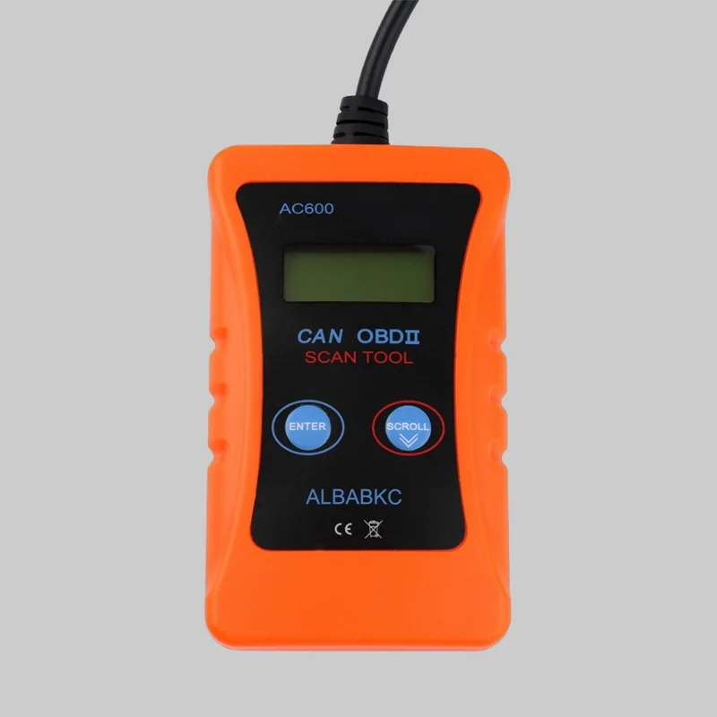 Albabac AC600 Diagnostic Tool OBD2 Scanner OBDII Code Reader Support OBDII CAN Protocols
Albabac AC600 Diagnostic Tool OBD2 Scanner OBDII Code Reader Support OBDII CAN Protocols
