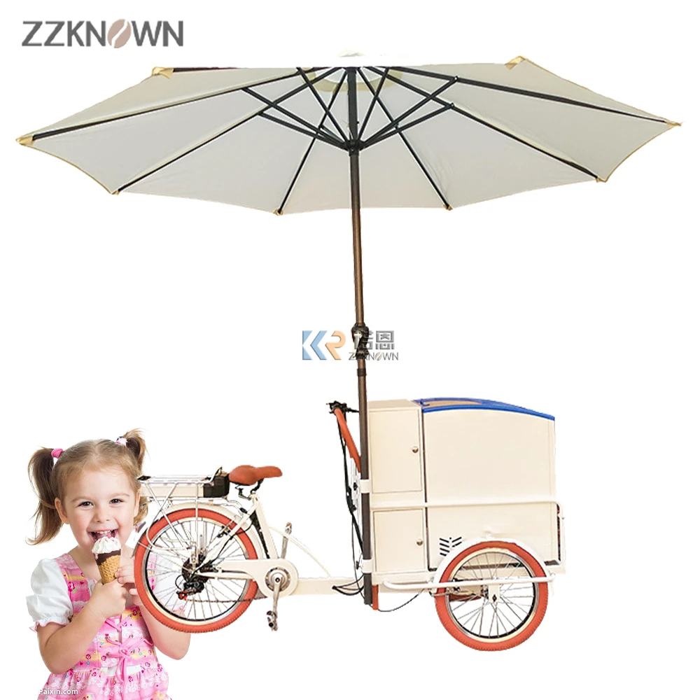 Long Range Electric Street Food Bike Popsicle Ice Cream Cart with Deep Freezer 12V Refrigerator Bicycle for Adults Tricycle
Long Range Electric Street Food Bike Popsicle Ice Cream Cart with Deep Freezer 12V Refrigerator Bicycle for Adults Tricycle