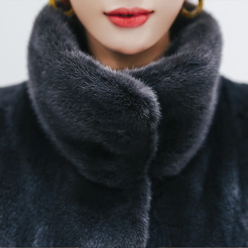 Winter Real Mink Fur Coat Slim Warm New Fashion Women Clothing Genuine Mink Fur Coat Women Jackets High Quality
Winter Real Mink Fur Coat Slim Warm New Fashion Women Clothing Genuine Mink Fur Coat Women Jackets High Quality