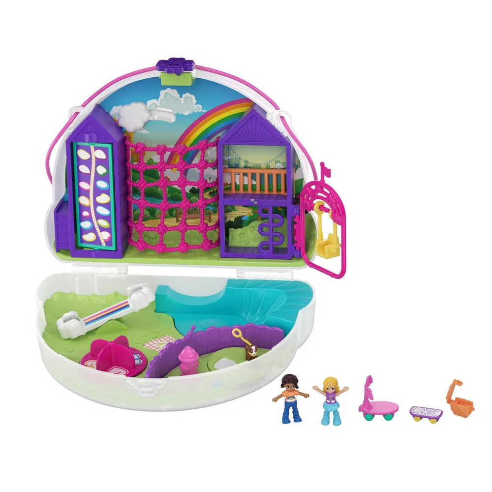 Polly Pocket Rainbow Dream Wearable Purse Compact Children Toy Birthday Gift
Polly Pocket Rainbow Dream Wearable Purse Compact Children Toy Birthday Gift