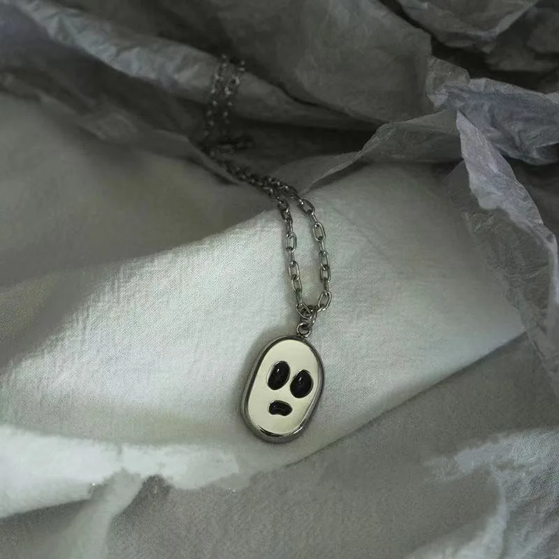 Harajuku Silver Skull Metal Pendant Necklace for Women Men Punk Cute Party Gifts Vintage Choker Necklace Fashion Jewelry Novelty 
Harajuku Silver Skull Metal Pendant Necklace for Women Men Punk Cute Party Gifts Vintage Choker Necklace Fashion Jewelry Novelty