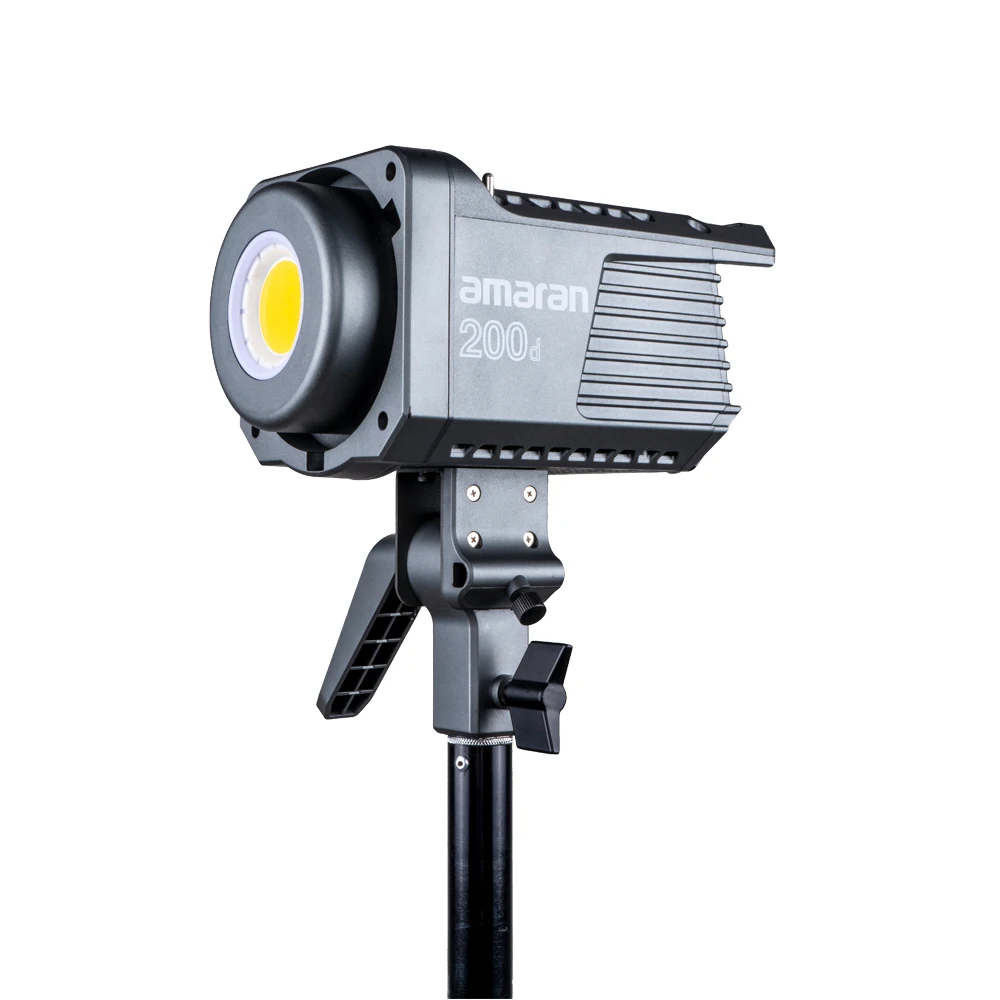 Aputure Amaran 200d LED Video Light 200W CRI95 TLCI95 5000 lux@1m Bluetooth App Control Photographic lighting
Aputure Amaran 200d LED Video Light 200W CRI95 TLCI95 5000 lux@1m Bluetooth App Control Photographic lighting